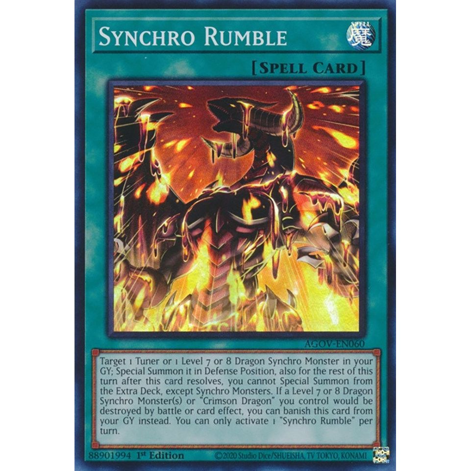 Image for Synchro Rumble (AGOV-EN060) (AGOV) - YuGiOh