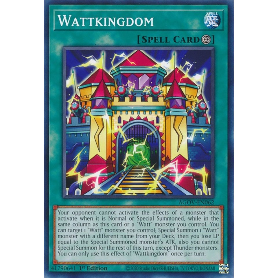 Image for Wattkingdom (AGOV-EN062) (AGOV) - YuGiOh