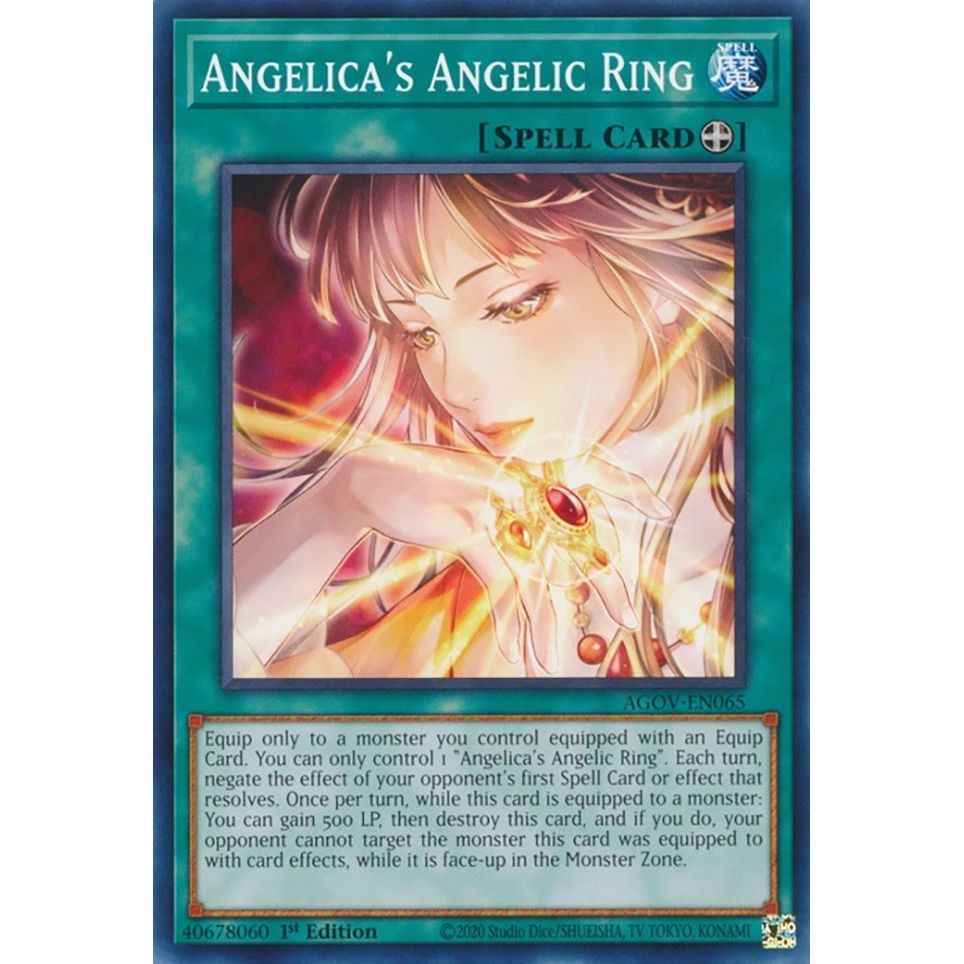 Image for Angelica's Angelic Ring (AGOV-EN065) (AGOV) - YuGiOh