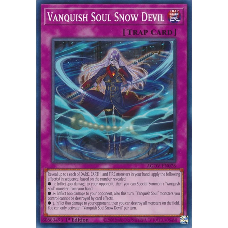 Image for Vanquish Soul Snow Devil (AGOV-EN078) (AGOV) - YuGiOh
