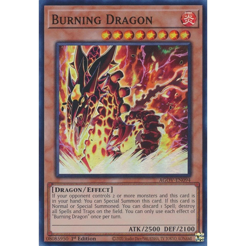 Image for Burning Dragon (AGOV-EN094) (AGOV) - YuGiOh