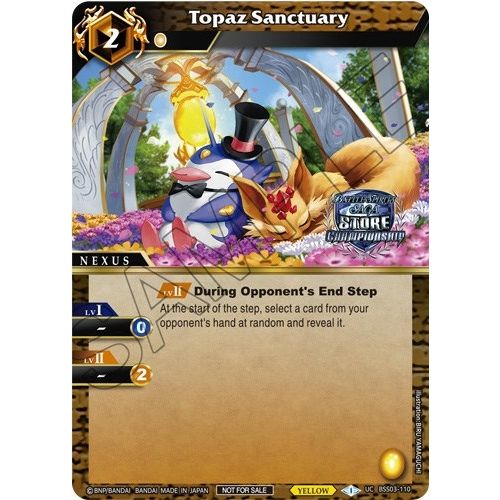Image for Topaz Sanctuary (Championship Pack 2023 Vol. 3) (BSS03-110) (LEP) - Battle Spirits Saga