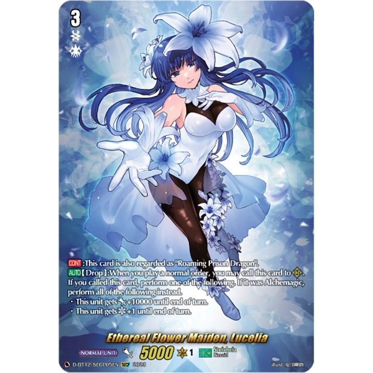 Image for Ethereal Flower Maiden, Lucelia (SECP) (D-BT12/SECP05EN) (D-BT12) - Cardfight Vanguard