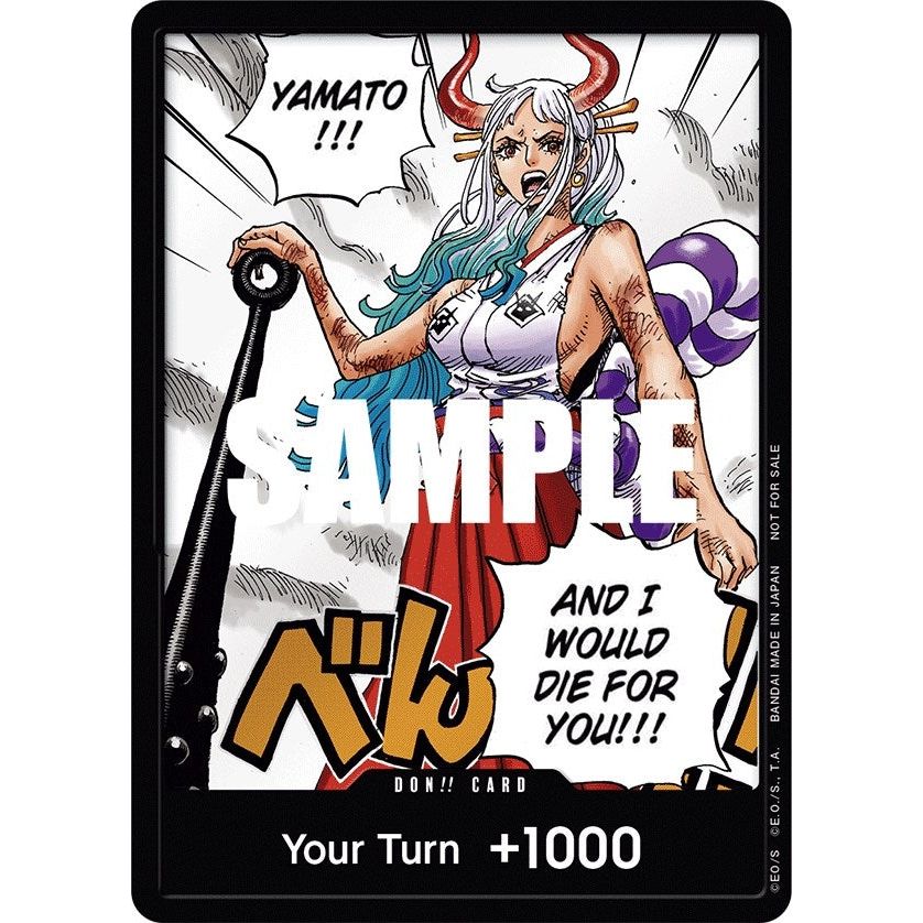Image for DON!! Card (Yamato) (1st Anniversary DON!! Card Pack) (OP-PR) - One Piece Card Game
