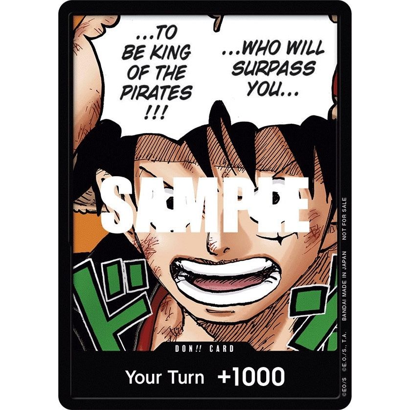 Image for DON!! Card (Monkey.D.Luffy) (1st Anniversary DON!! Card Pack) (OP-PR) - One Piece Card Game