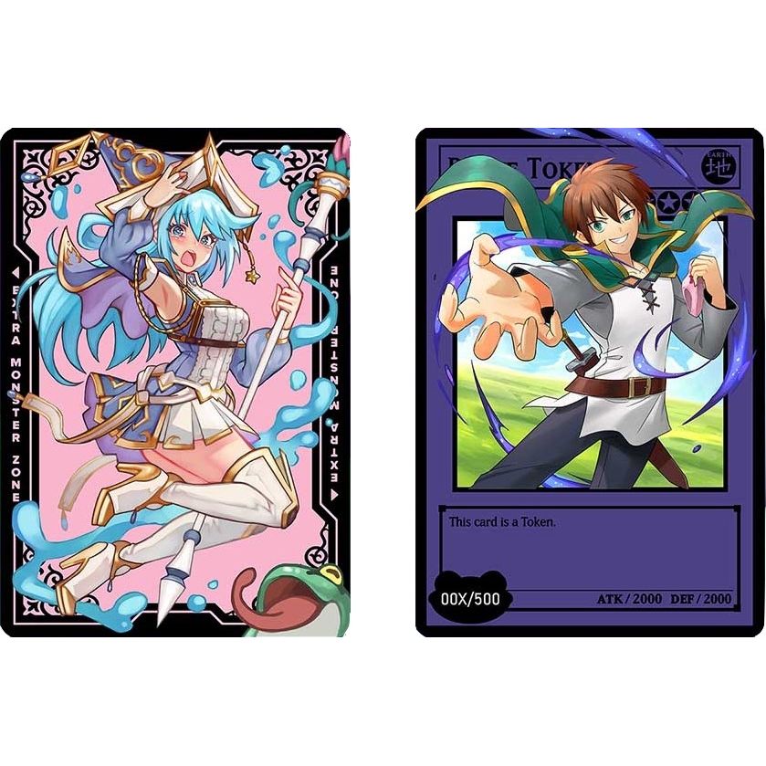 Image for Metal Crossover Series - Isekai! Dual-Sided Field Center Token (Black/Purple) - Collectible Storage