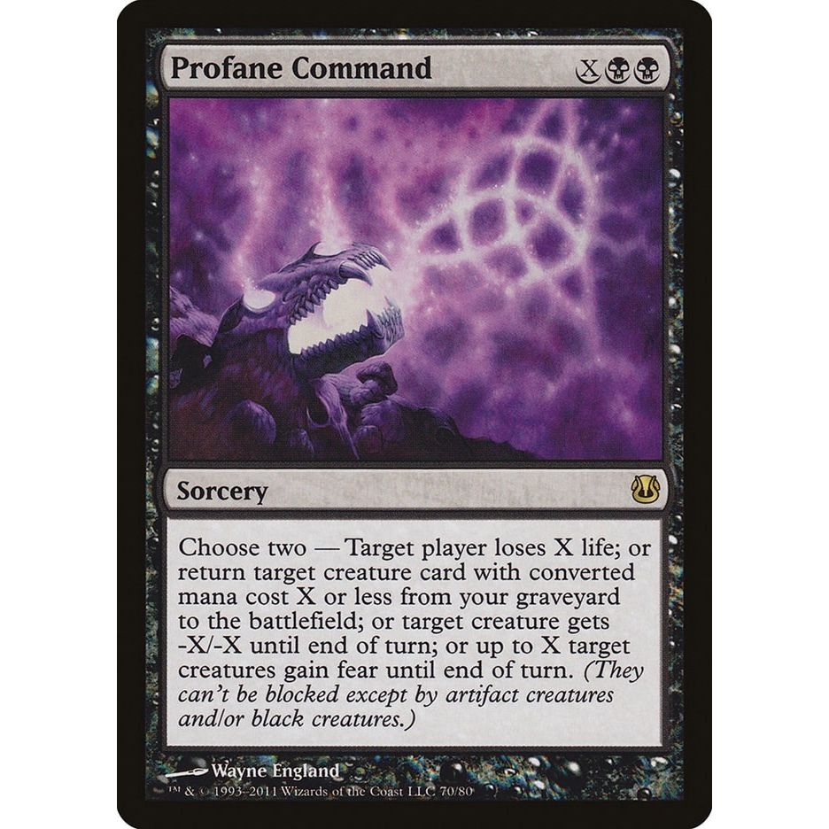 Image for Profane Command (70) (DDH) - Magic: The Gathering