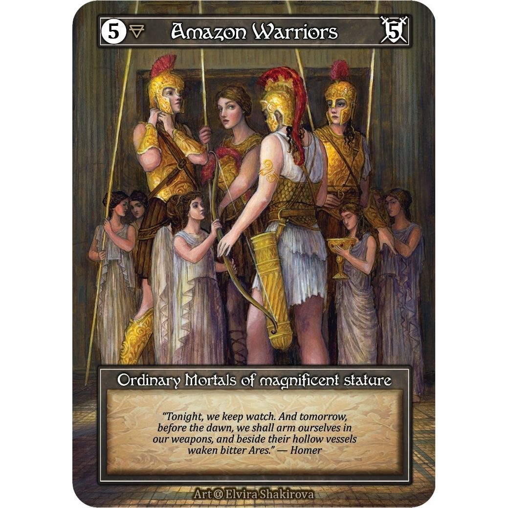 Image for Amazon Warriors (Foil) (A) - Sorcery: Contested Realm