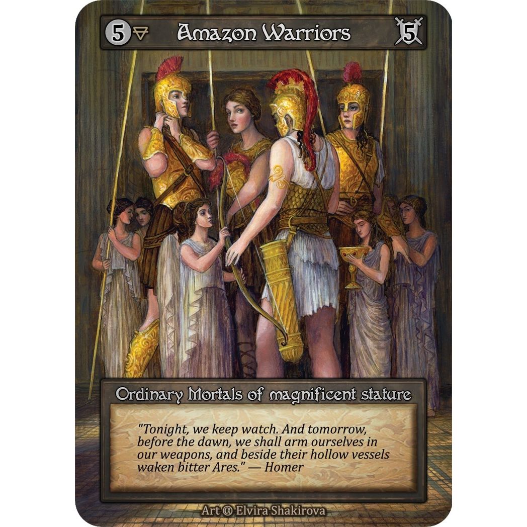 Image for Amazon Warriors (Preconstructed Deck) (A) - Sorcery: Contested Realm
