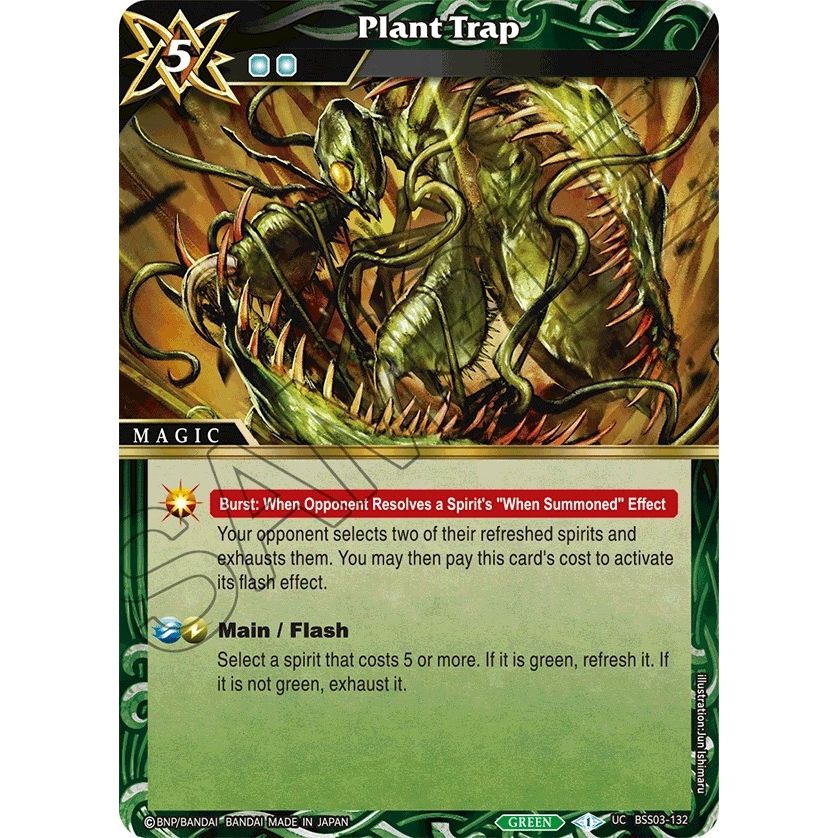 Image for Plant Trap (BSS03-132) (BSS03) - Battle Spirits Saga
