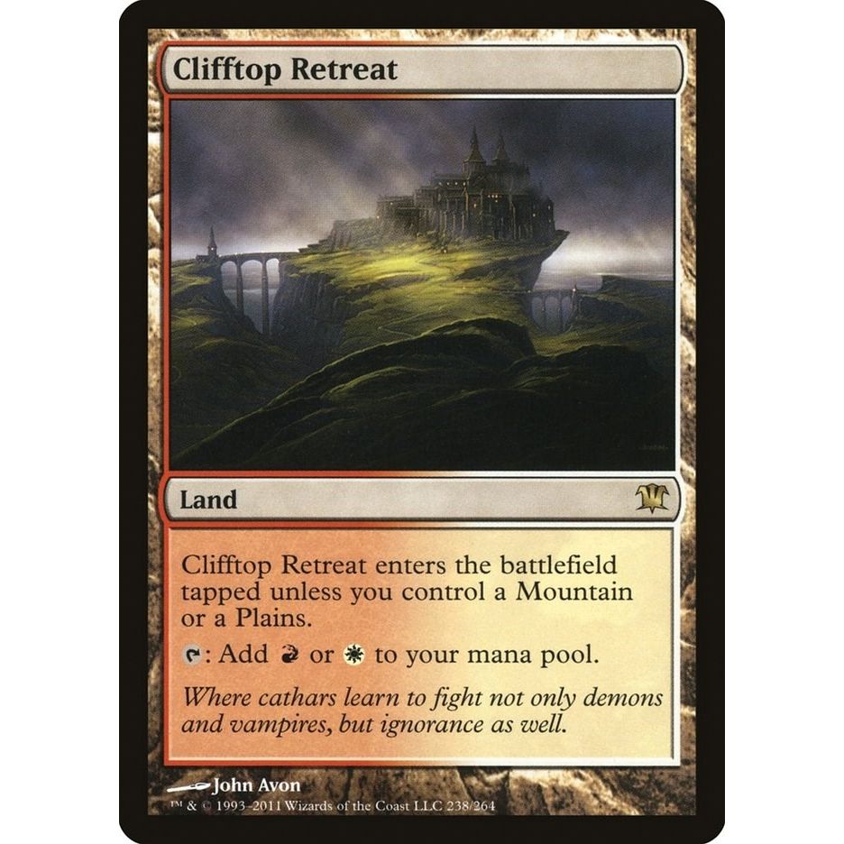 Image for Clifftop Retreat (238) (ISD) - Magic: The Gathering