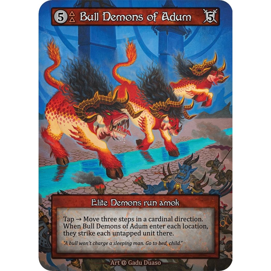 Image for Bull Demons of Adum (Preconstructed Deck) (A) - Sorcery: Contested Realm