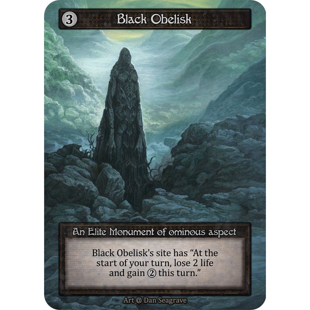 Image for Black Obelisk (A) - Sorcery: Contested Realm