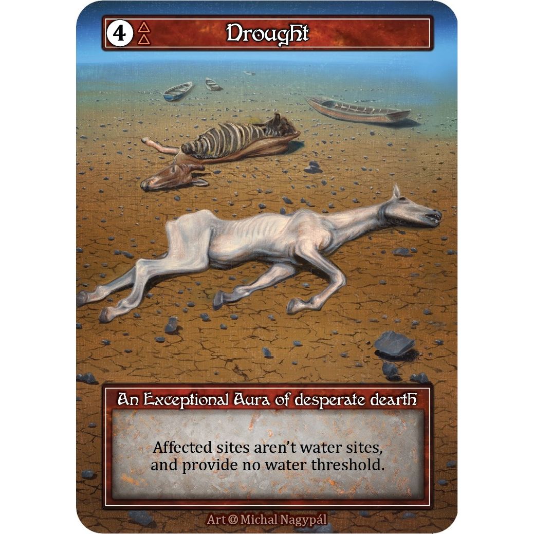 Image for Drought (Foil) (A) - Sorcery: Contested Realm