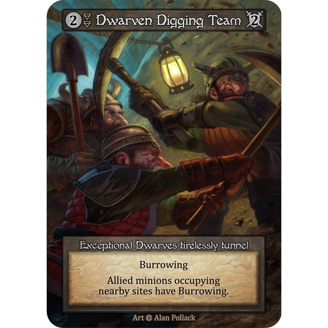 Image for Dwarven Digging Team (A) - Sorcery: Contested Realm