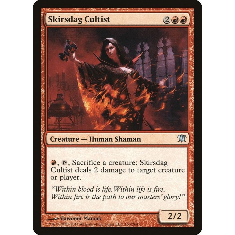 Image for Skirsdag Cultist (163) (ISD) - Magic: The Gathering
