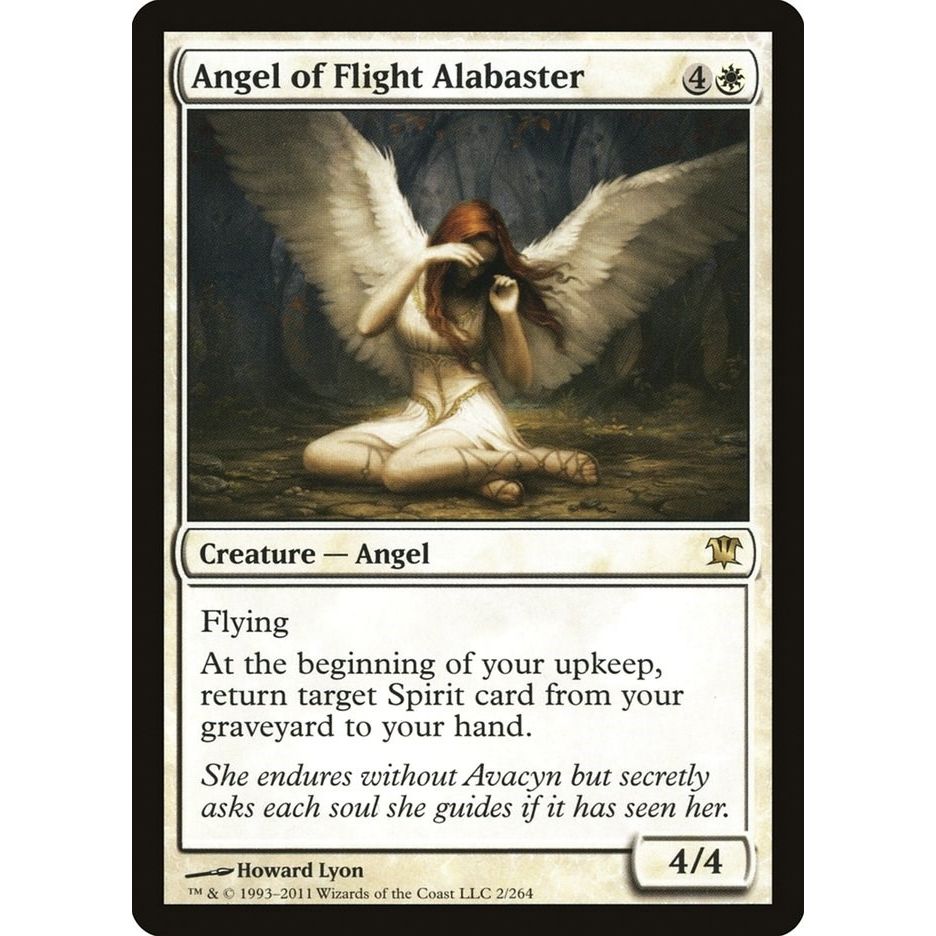 Image for Angel of Flight Alabaster (2) (ISD) - Magic: The Gathering