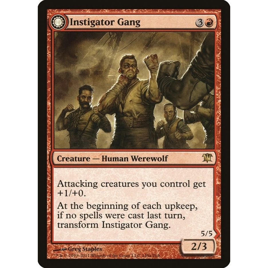 Image for Instigator Gang (149) (ISD) - Magic: The Gathering