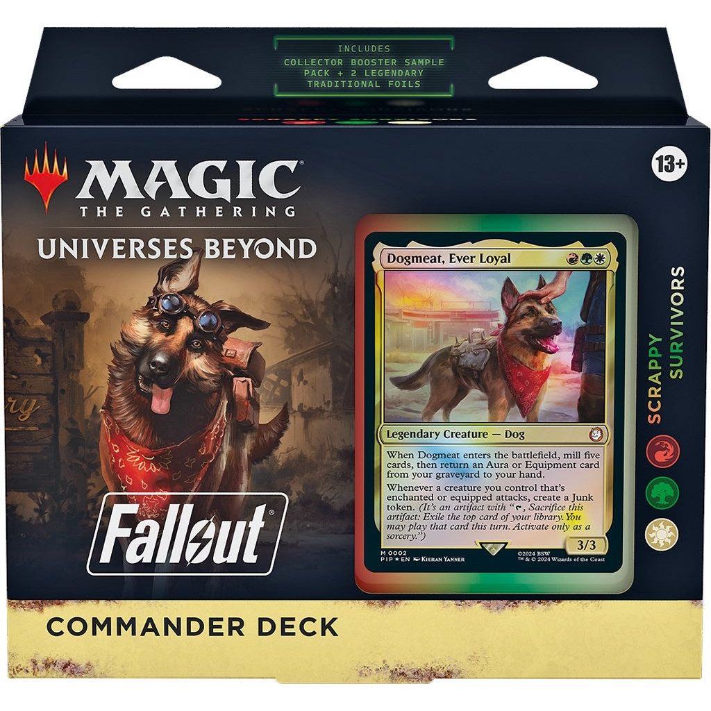 Image for Universes Beyond: Fallout - Scrappy Survivors Commander Deck - Magic: The Gathering