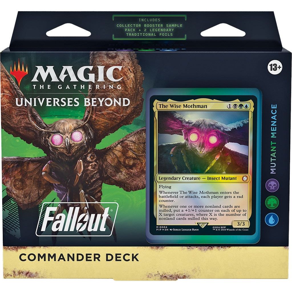Image for Universes Beyond: Fallout - Mutant Menace Commander Deck - Magic: The Gathering