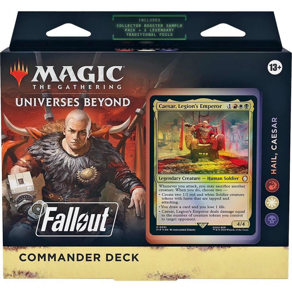 Image for Universes Beyond: Fallout - Hail, Caesar Commander Deck - Magic: The Gathering