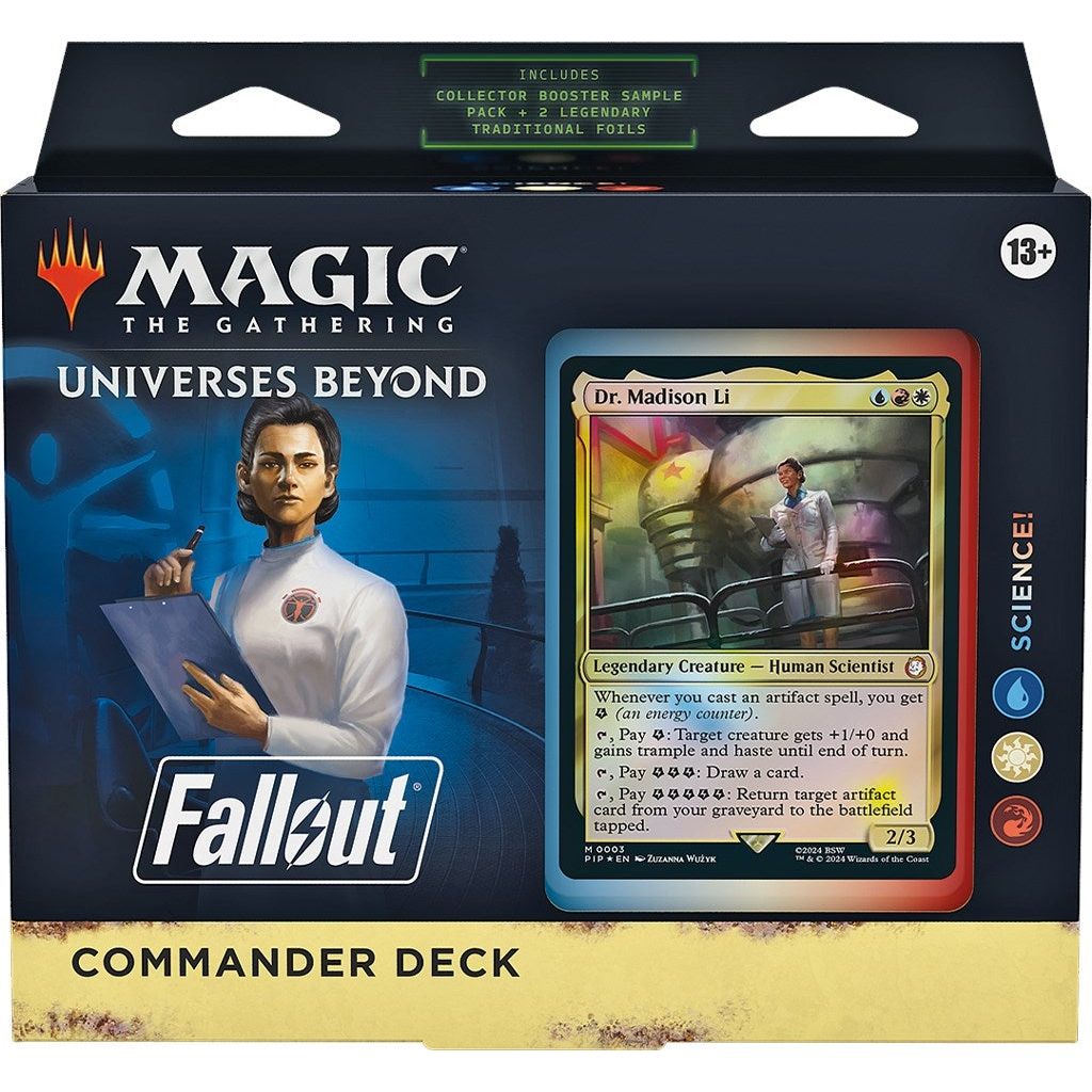 Image for Universes Beyond: Fallout - Science! Commander Deck - Magic: The Gathering