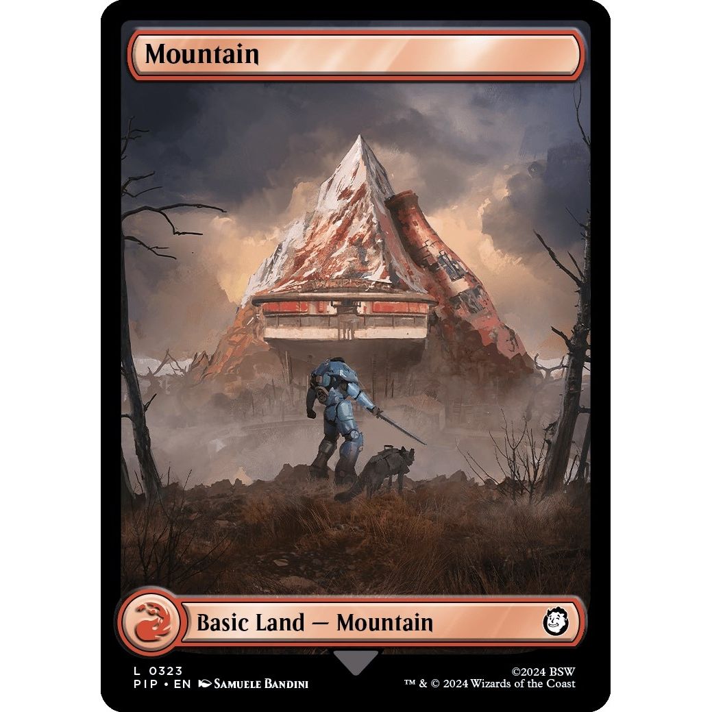 Image for Mountain (0323) (323) (PIP) - Magic: The Gathering