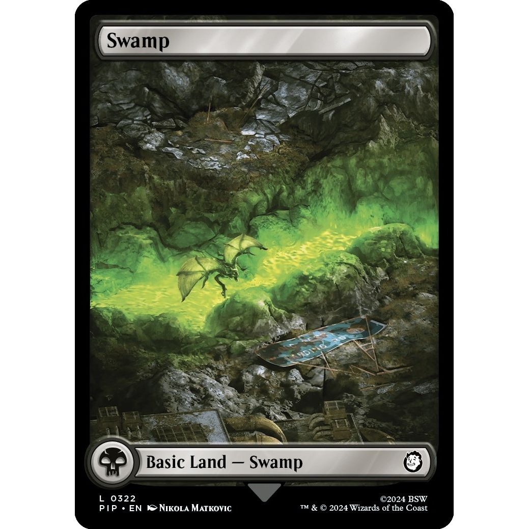 Image for Swamp (0322) (322) (PIP) - Magic: The Gathering
