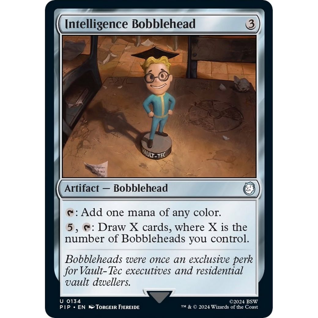 Image for Intelligence Bobblehead (134) (PIP) - Magic: The Gathering