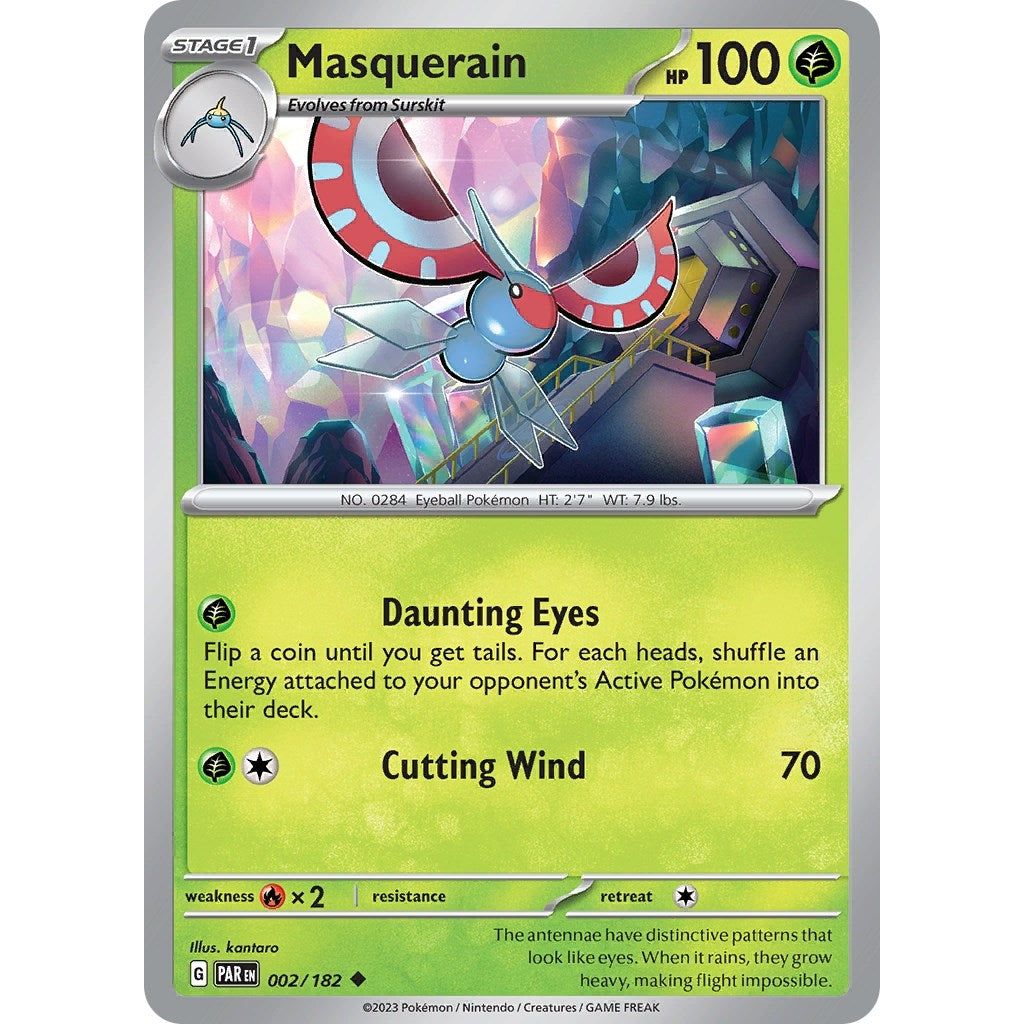 Image for Masquerain (002/182) (PAR) - Pokemon