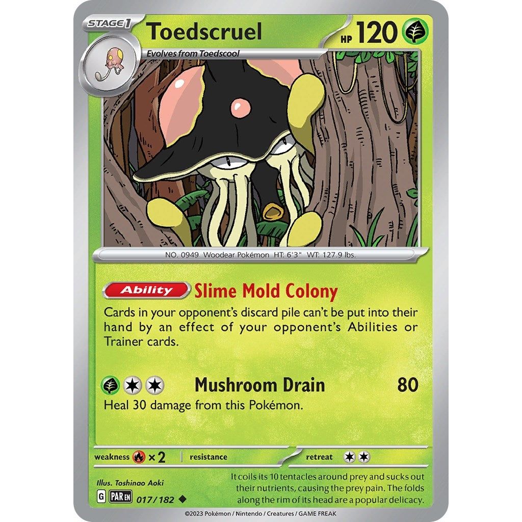 Image for Toedscruel (017/182) (PAR) - Pokemon