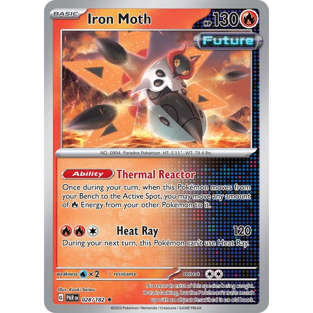 Image for Iron Moth (028/182) (PAR) - Pokemon