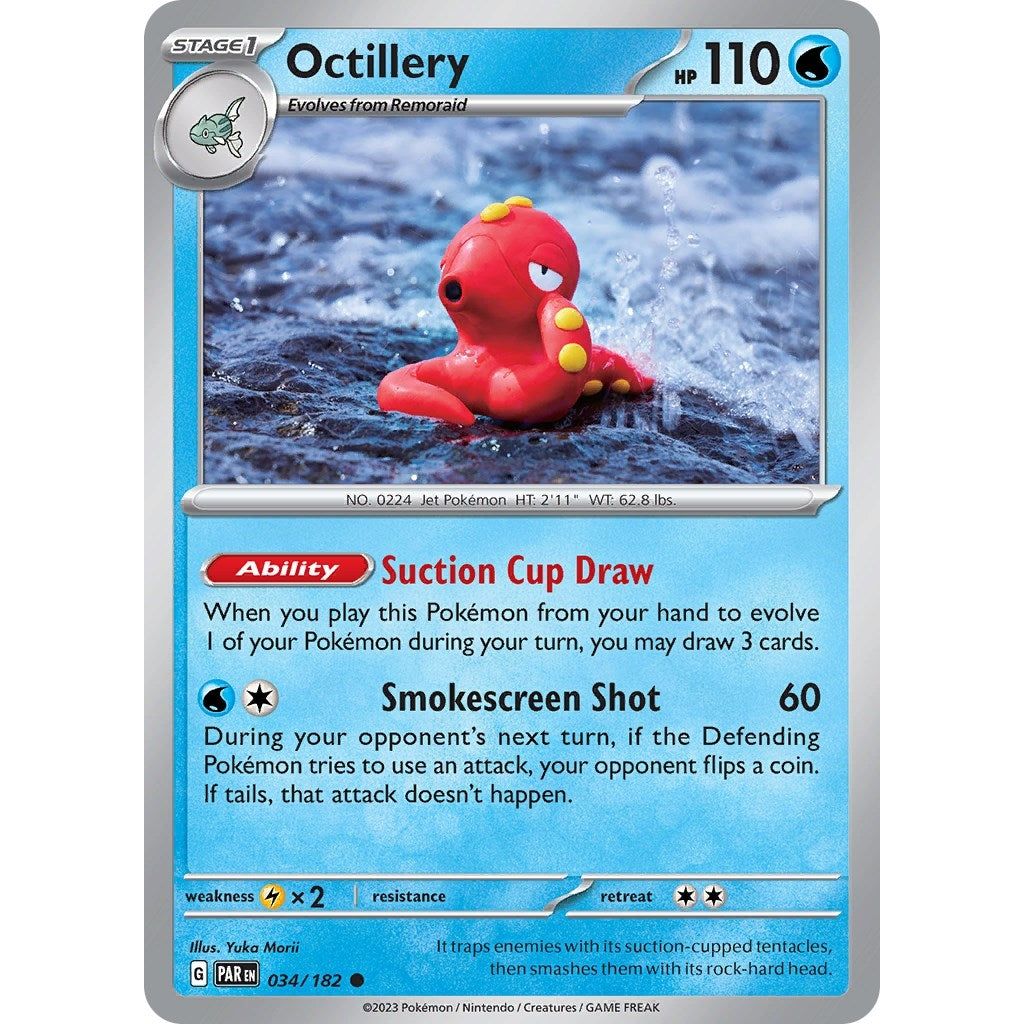 Image for Octillery (034/182) (PAR) - Pokemon