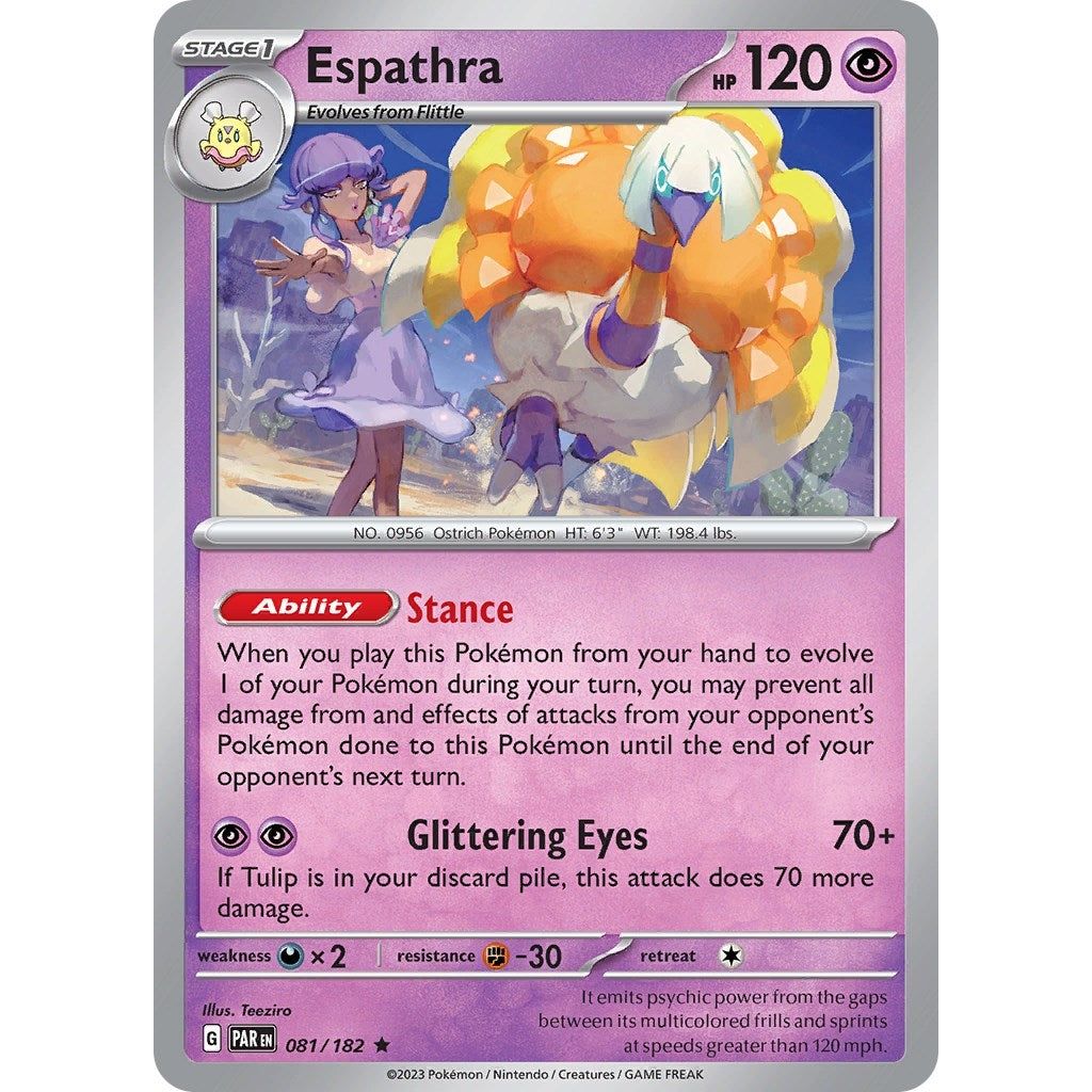 Image for Espathra (081/182) (PAR) - Pokemon