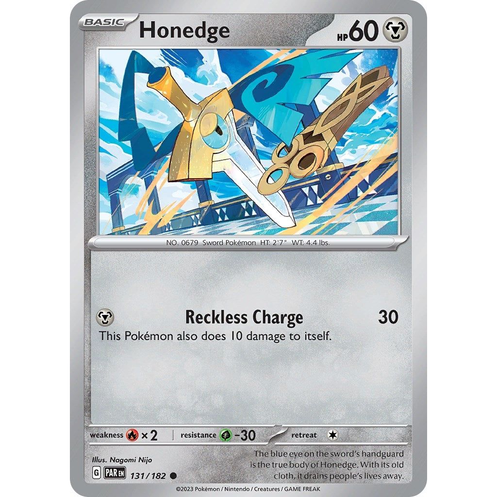 Image for Honedge (131/182) (PAR) - Pokemon