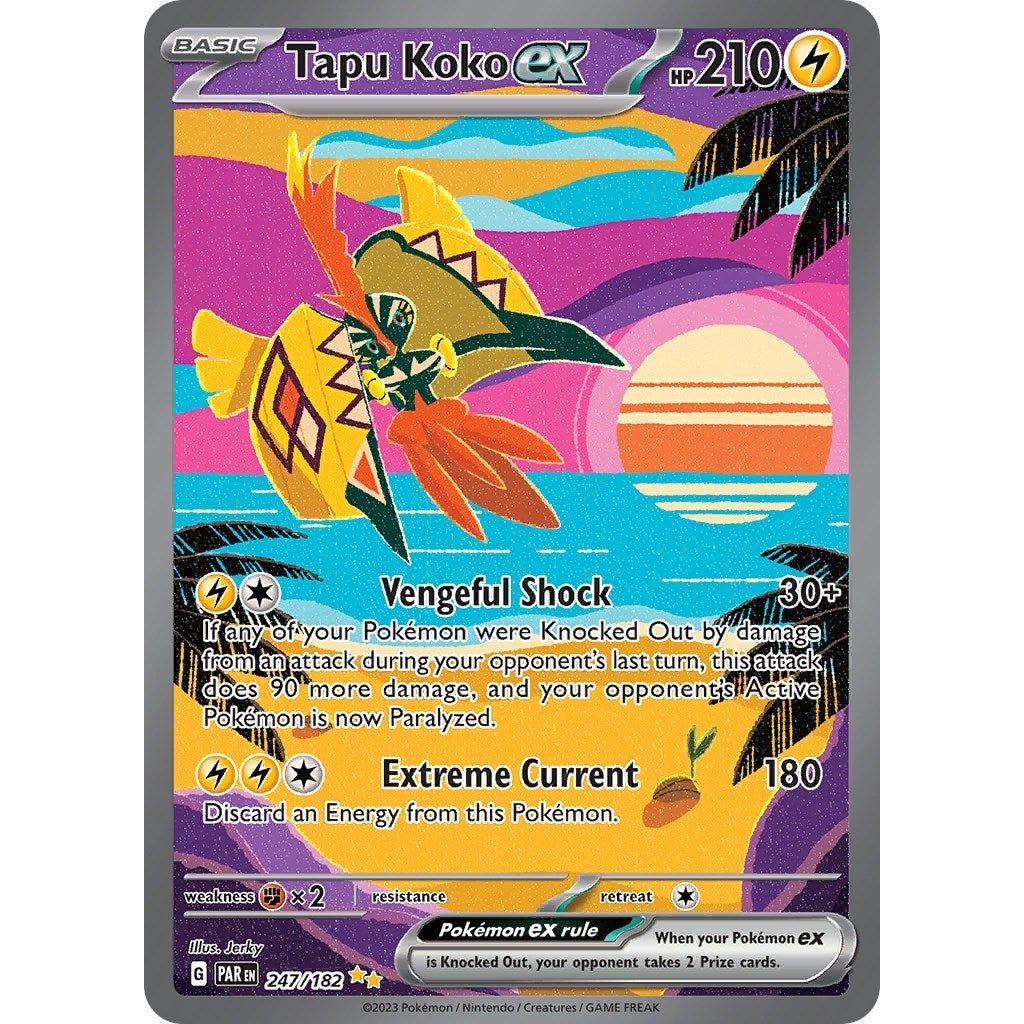 Image for Tapu Koko ex (247/182) (PAR) - Pokemon