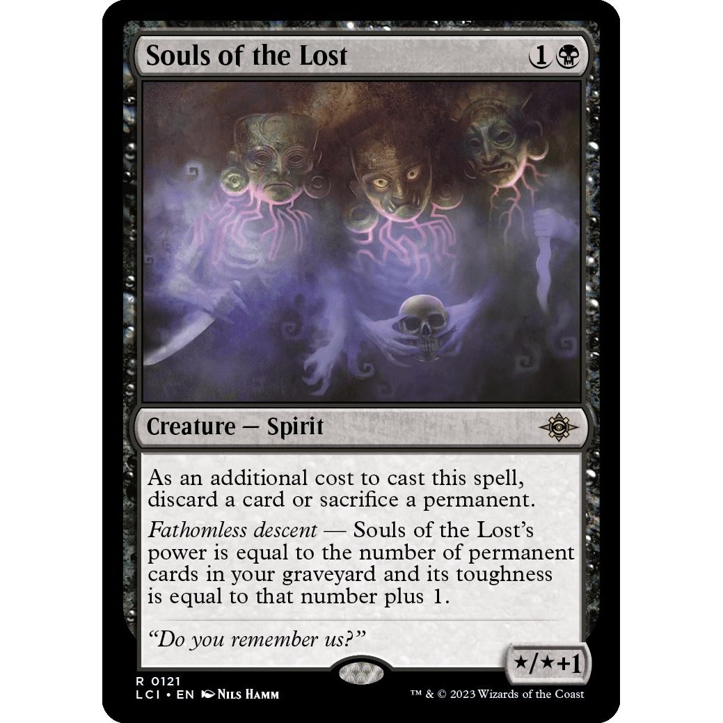 Image for Souls of the Lost (121) (LCI) - Magic: The Gathering