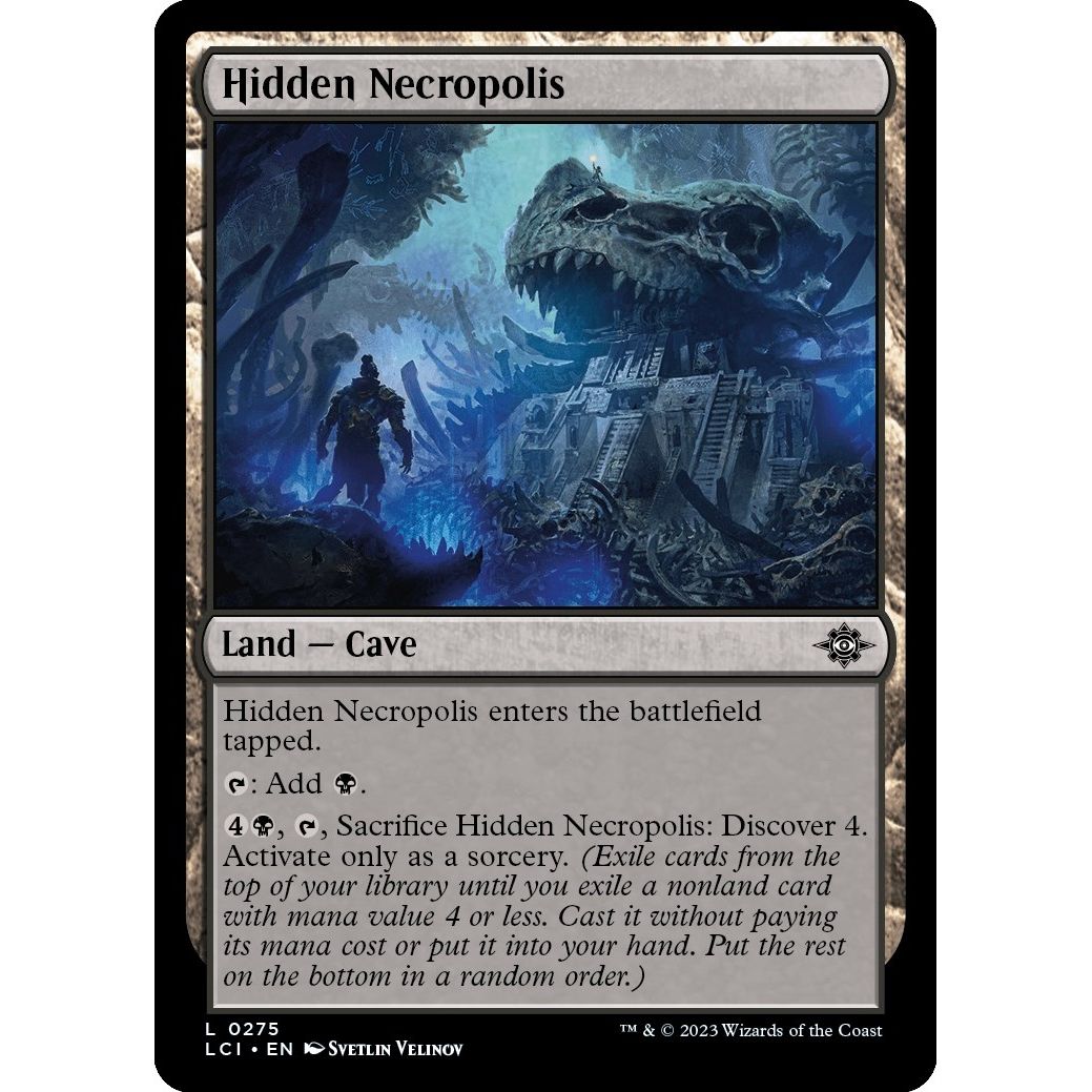 Image for Hidden Necropolis (275) (LCI) - Magic: The Gathering