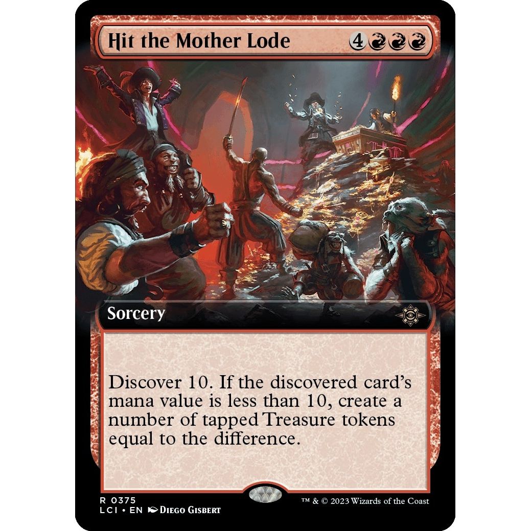 Image for Hit the Mother Lode (Extended Art) (375) (LCI) - Magic: The Gathering