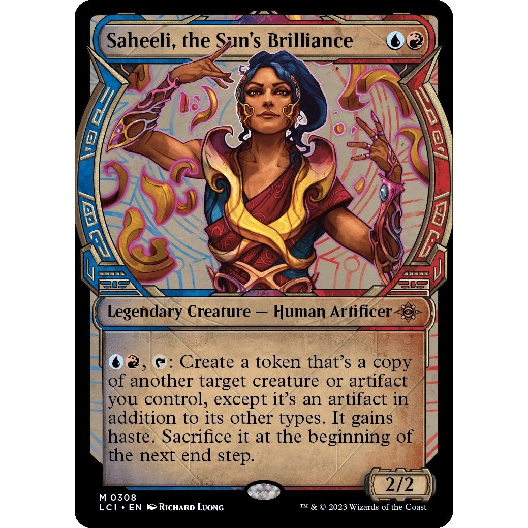Image for Saheeli, the Sun's Brilliance (Showcase) (308) (LCI) - Magic: The Gathering