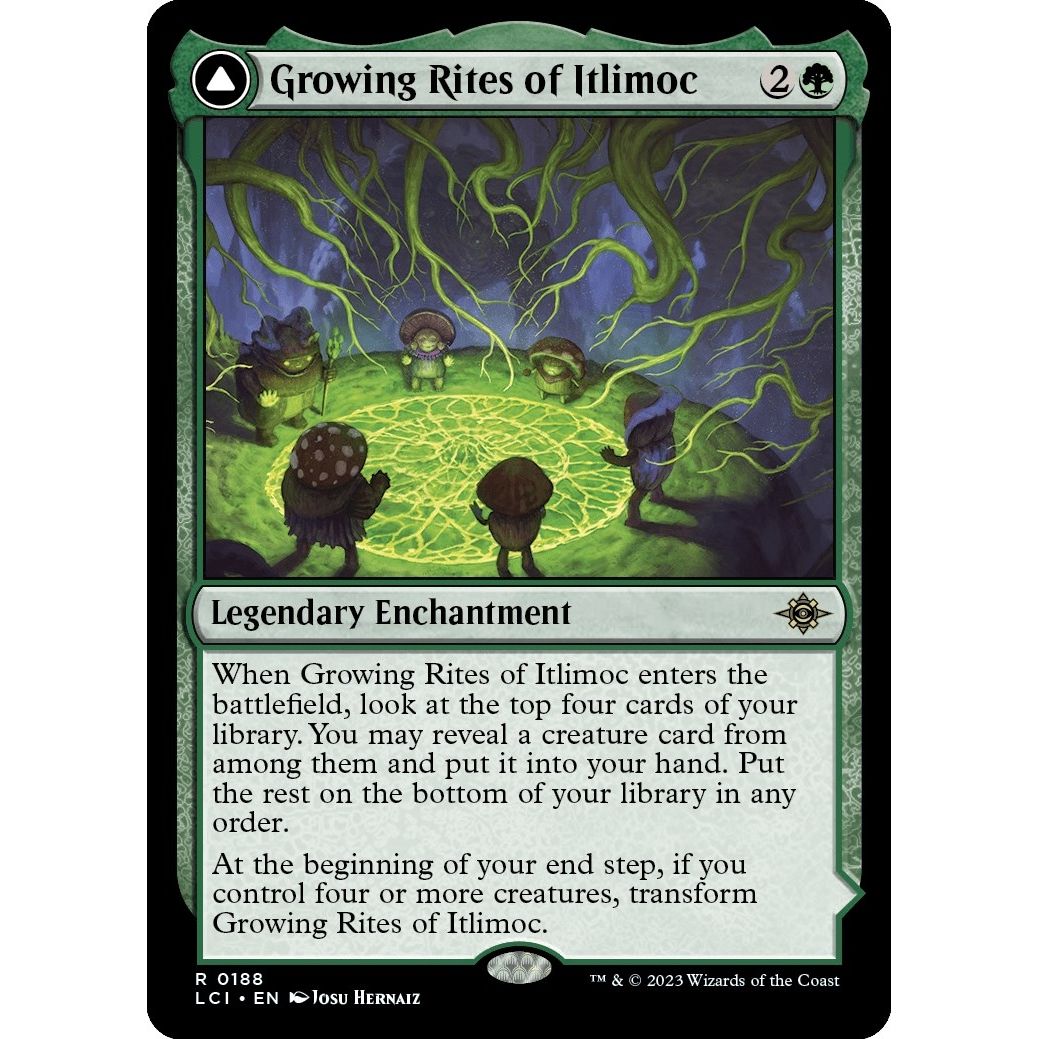 Image for Growing Rites of Itlimoc (188) (LCI) - Magic: The Gathering
