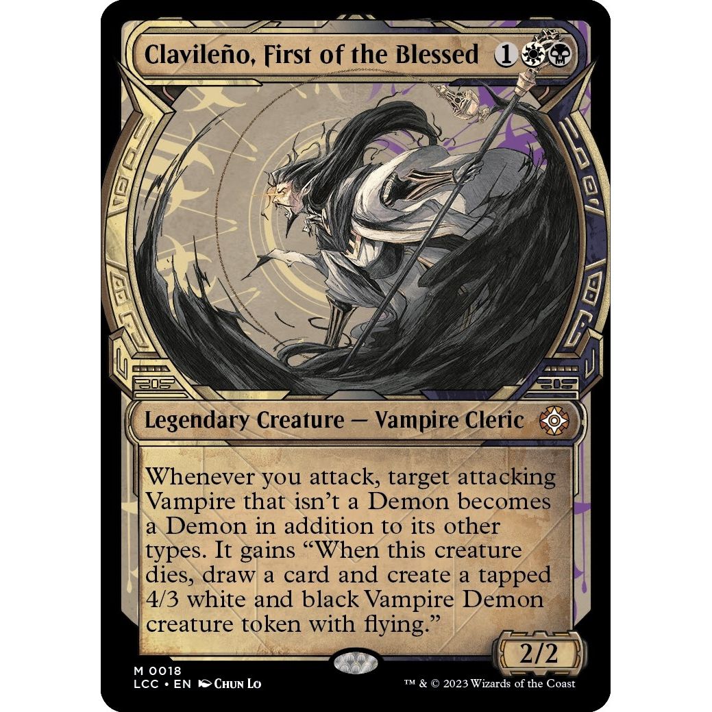 Image for Clavileno, First of the Blessed (Showcase) (18) (LCC) - Magic: The Gathering