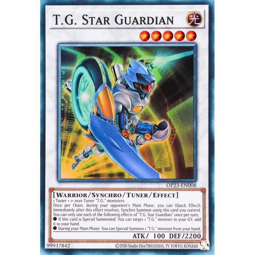 Image for T.G. Star Guardian (OP23-EN008) (OP23) - YuGiOh