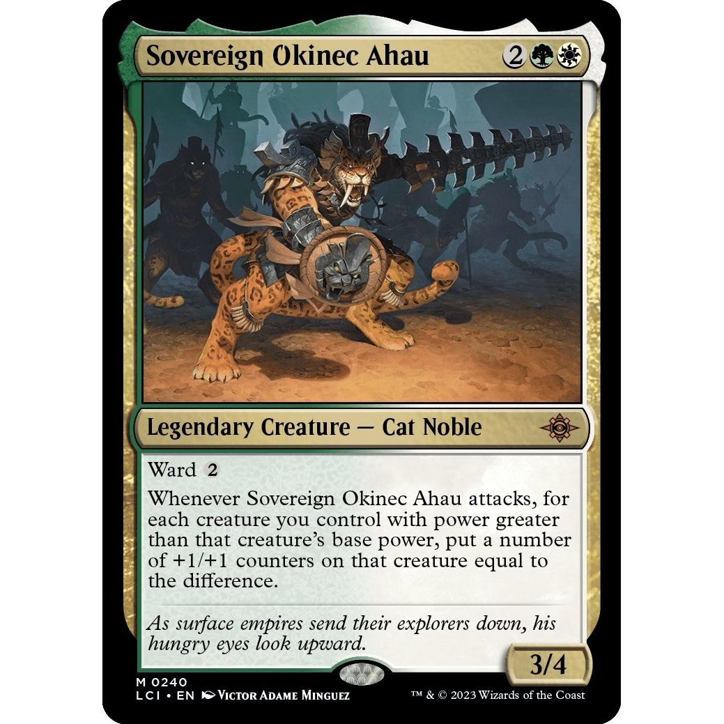 Image for Sovereign Okinec Ahau (240) (LCI) - Magic: The Gathering