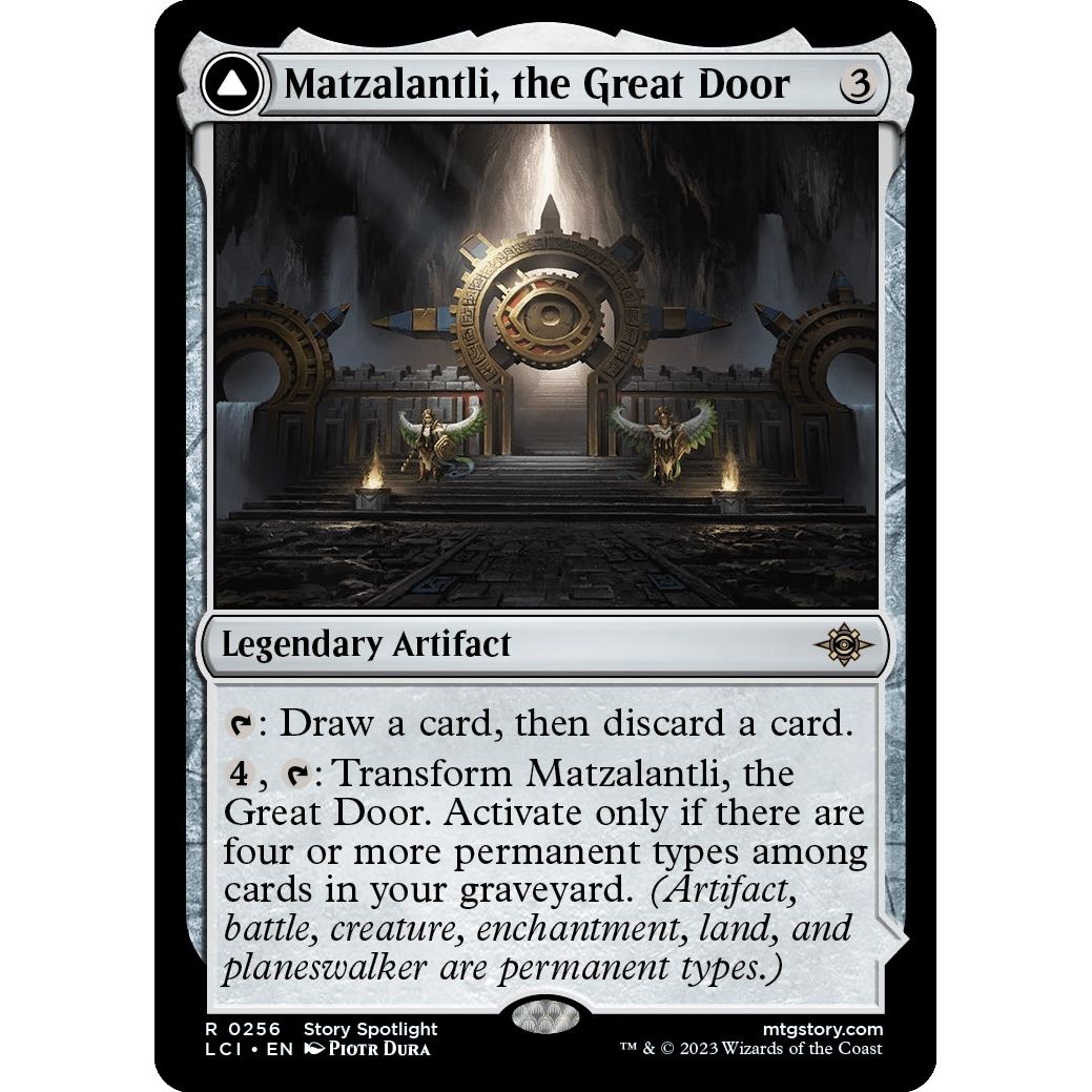 Image for Matzalantli, the Great Door (256) (LCI) - Magic: The Gathering