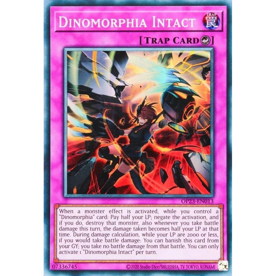 Image for Dinomorphia Intact (OP23-EN013) (OP23) - YuGiOh