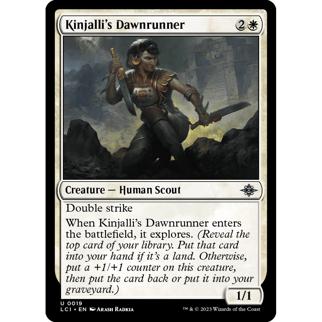 Image for Kinjalli's Dawnrunner (19) (LCI) - Magic: The Gathering