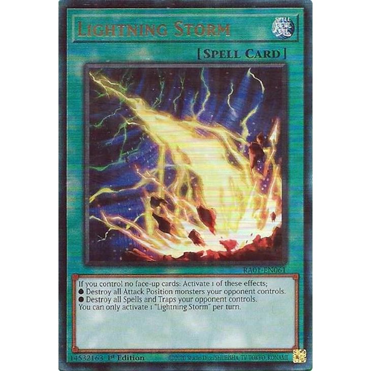 Image for Lightning Storm (PUR) (RA01-EN061) (RA01) - YuGiOh