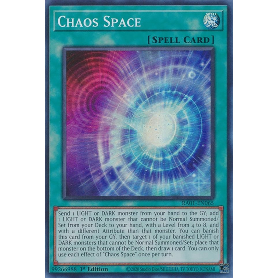 Image for Chaos Space (RA01-EN065) (RA01) - YuGiOh