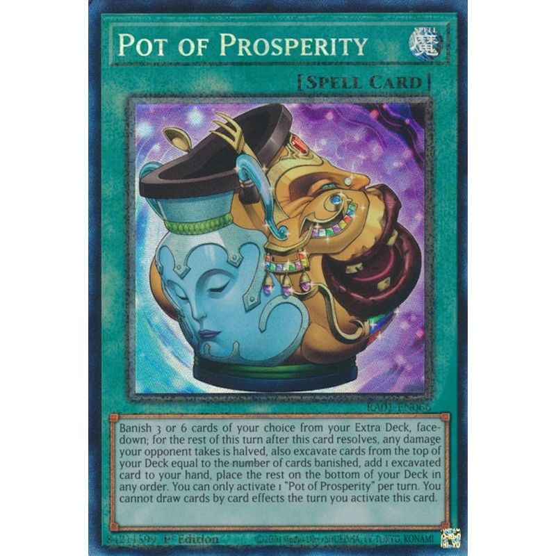 Image for Pot of Prosperity (PCR) (RA01-EN066) (RA01) - YuGiOh
